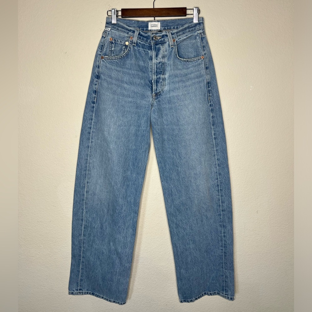 Citizens of Humanity Blue Straight Leg Jeans
